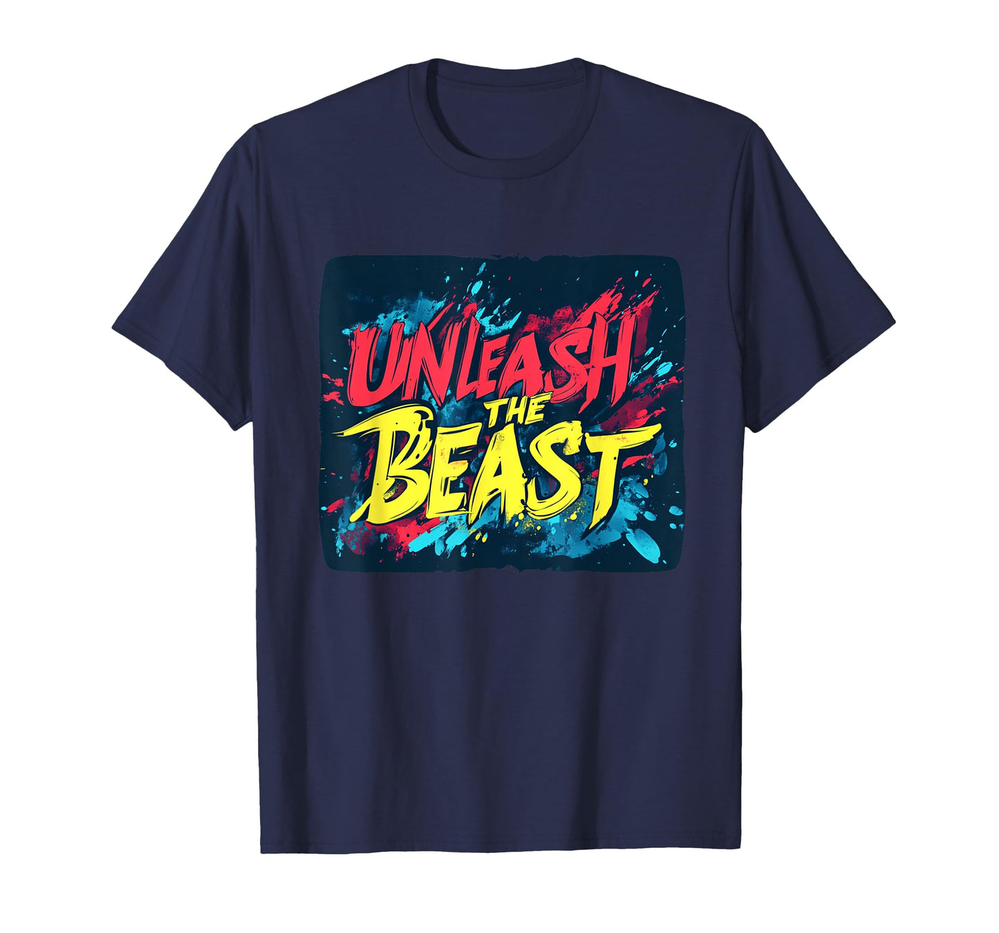 Colorful Unleash the Beast Speech for Adults and Kids T-Shirt