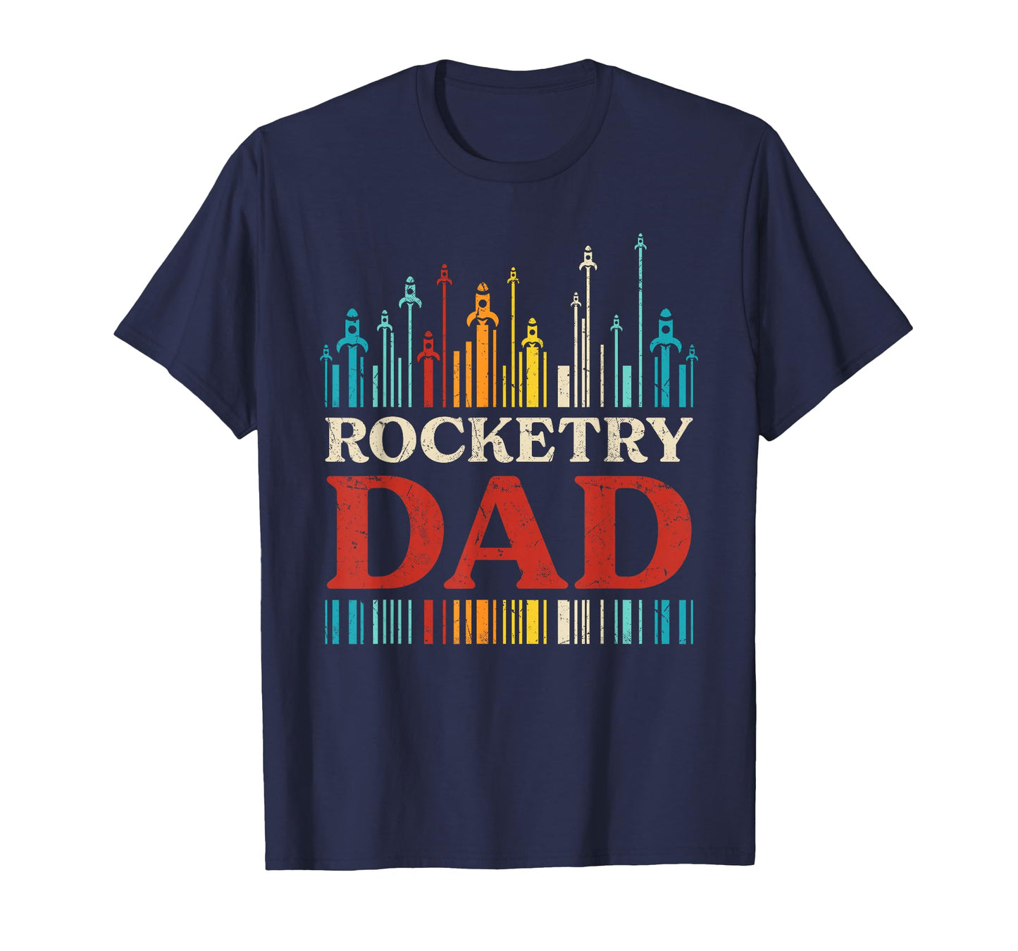 Rocketry Dad Team Rocket Model Rocket Men T-Shirt