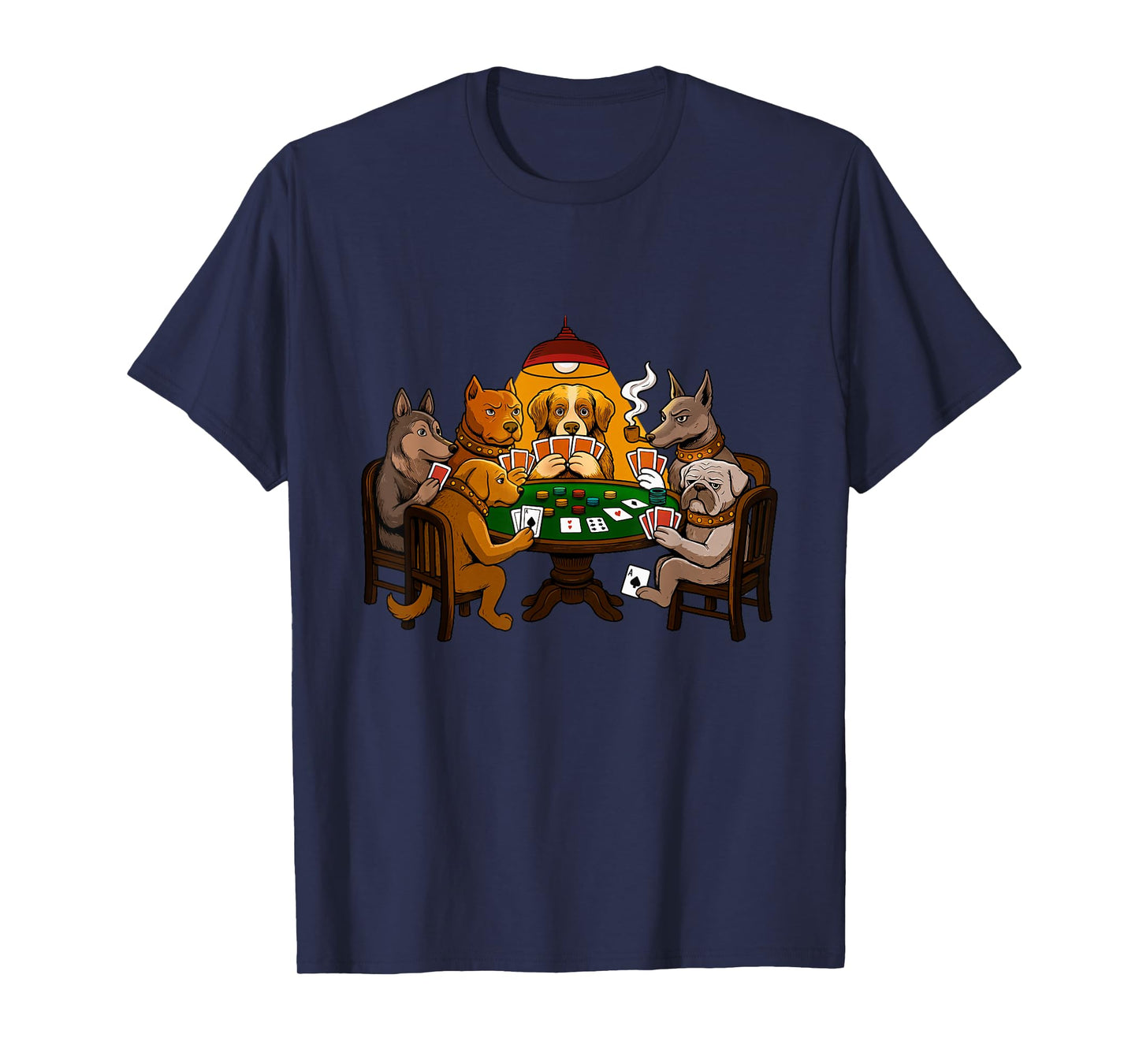 Dogs Playing Poker - Dog Lover Dog Owner Dog Mom T-Shirt