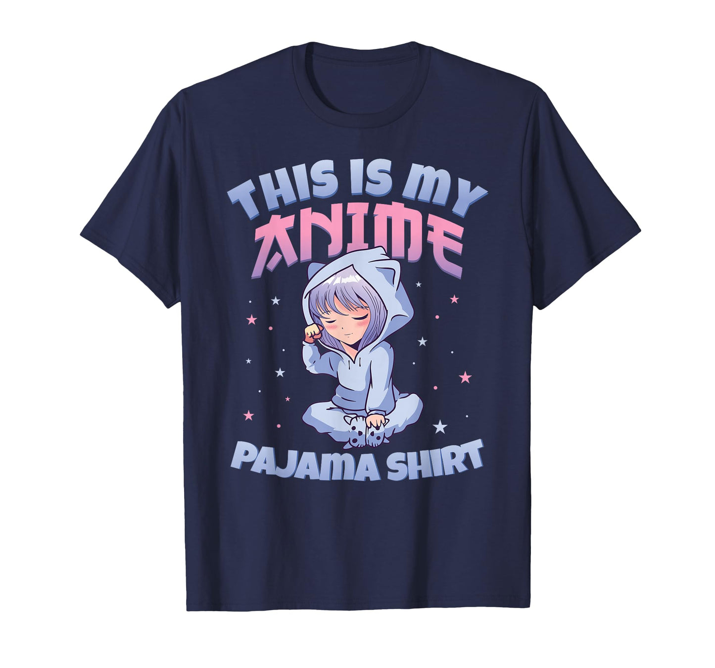 Cute PJ Anime PJs Anime Merch Girls This is My Anime Pajama T-Shirt
