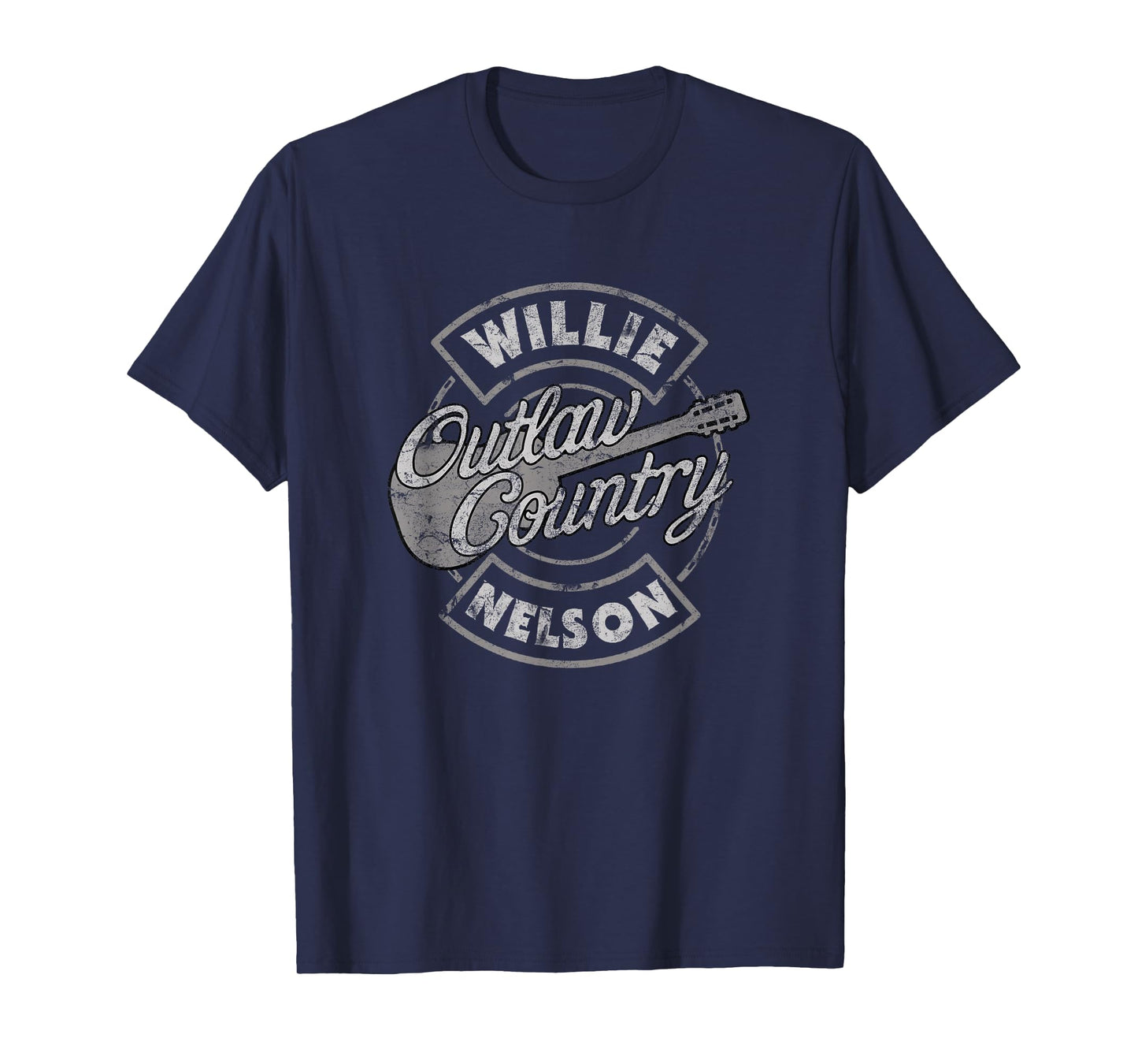 Official Willie Nelson Outlaw Country T-Shirt