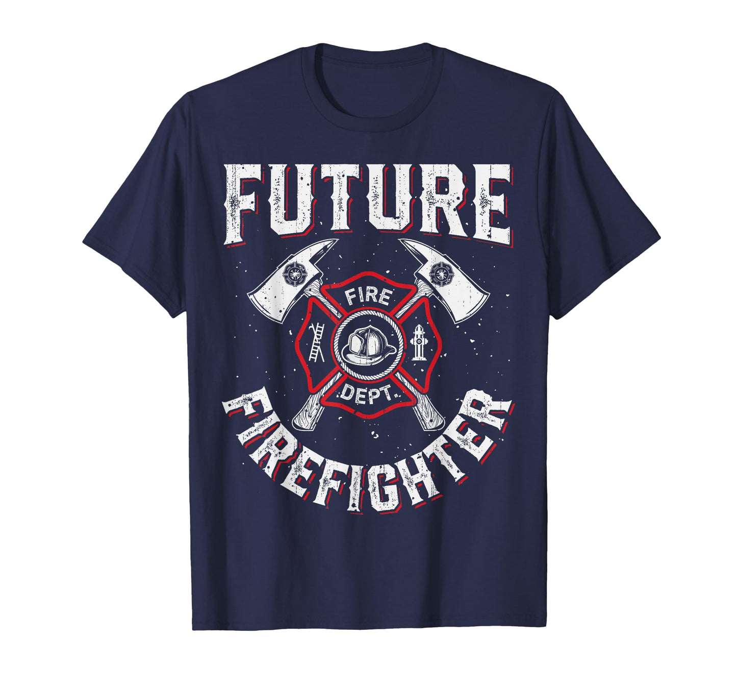 Future Firefighter Men Women Thin Red Line Firefighting T-Shirt
