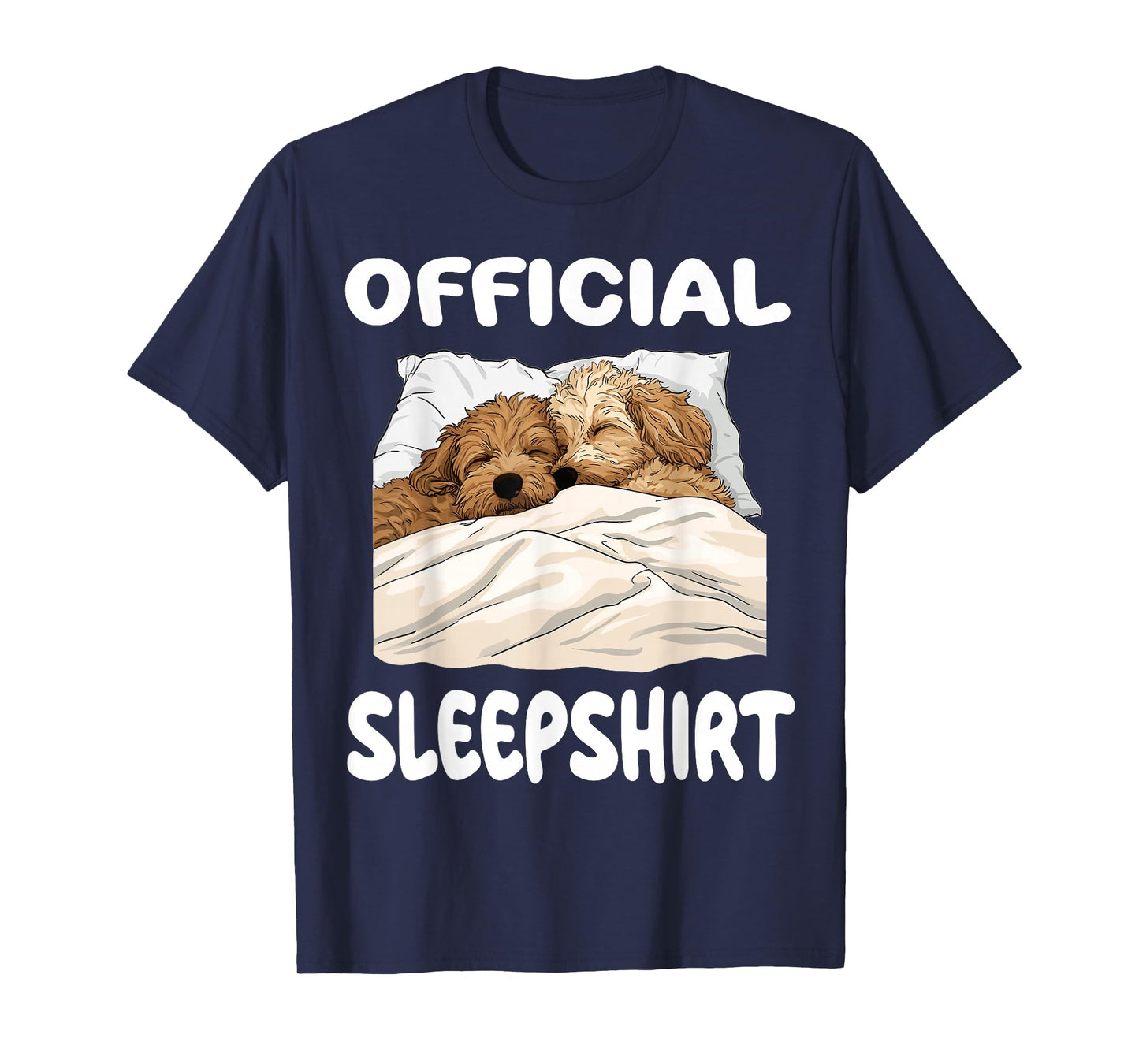 Goldendoodle Dog Official Sleepshirt Pajamas Nightgown T-Shirt