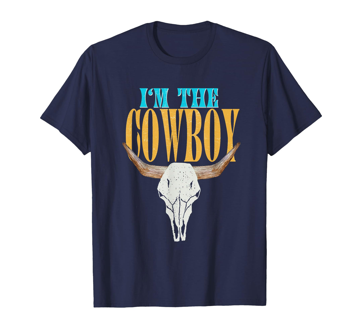Country Couple Matching Outfits Cowgirls I'm The Cowboys T-Shirt