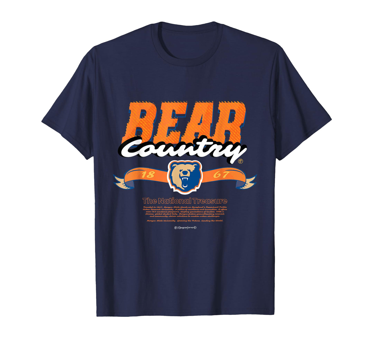 Morgan State University - Bear Country - Essential HBCU T-Shirt