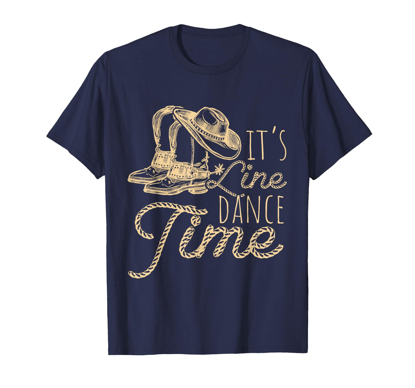 It's Line Dance Time Line Dance, Western, Country T-Shirt