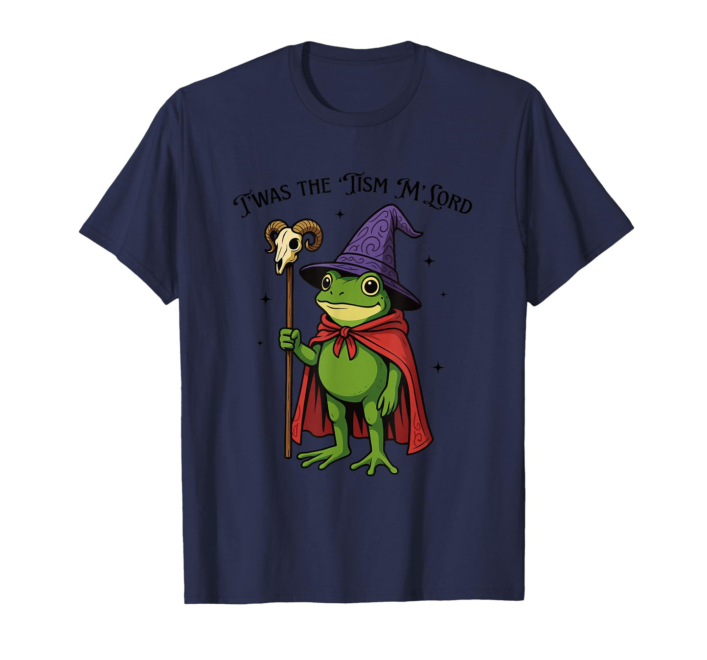 Autism Awareness Support Funny Autistic Twas The Tism M Lord T-Shirt