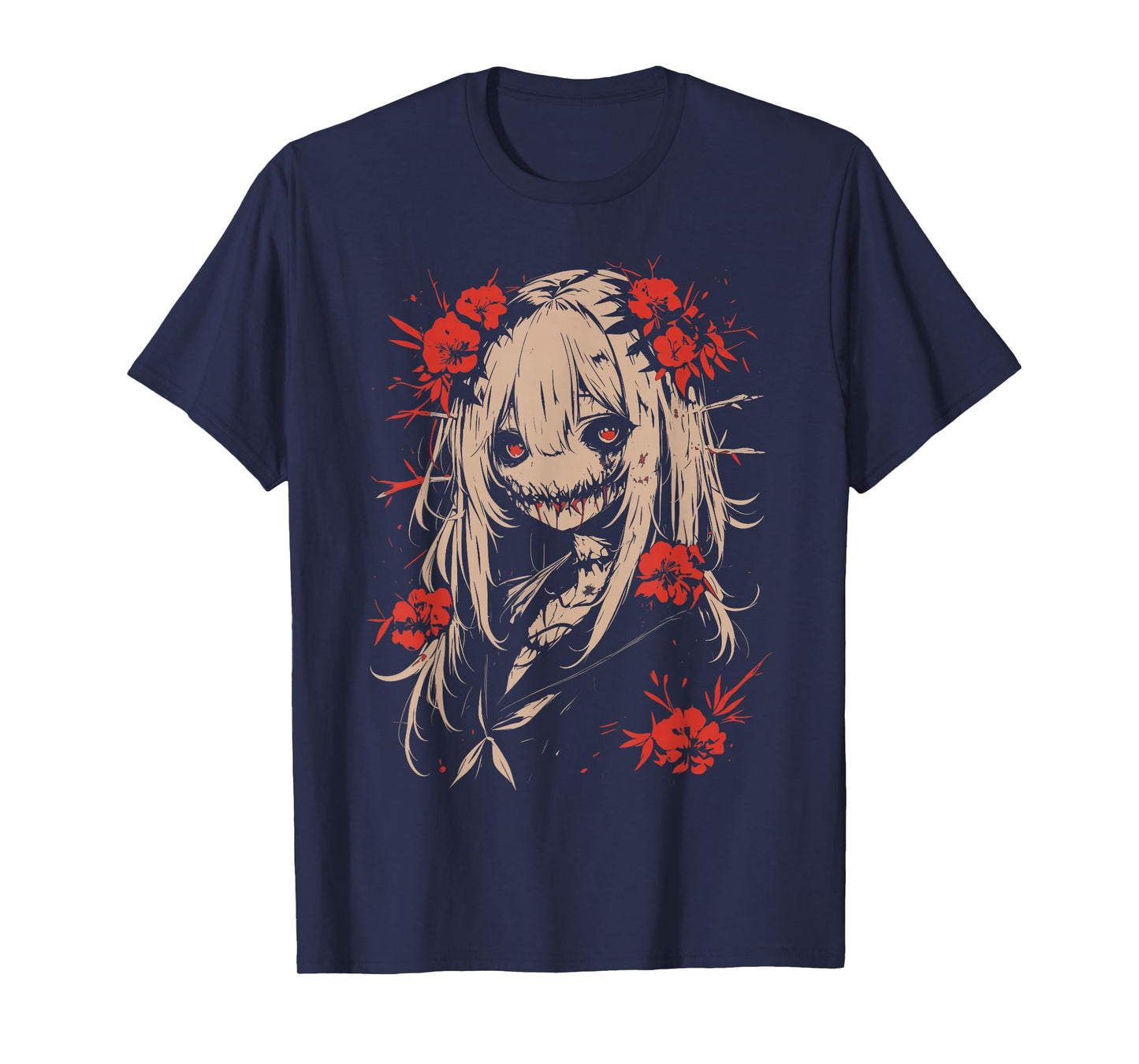 Horror Anime Manga | Japan Japanese Creepy Kawaii Goth T-Shirt