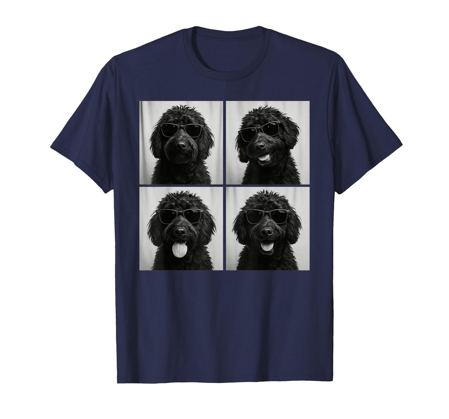 Funny Labradoodle Lover Cute Doodle Dog Photo Booth T-Shirt