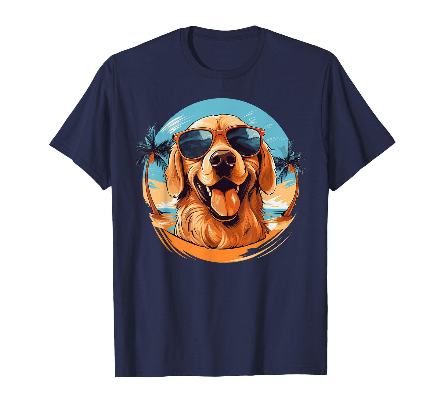 Golden Retriever T-Shirt for Kid Boys Girls Funny Dog Lover T-Shirt