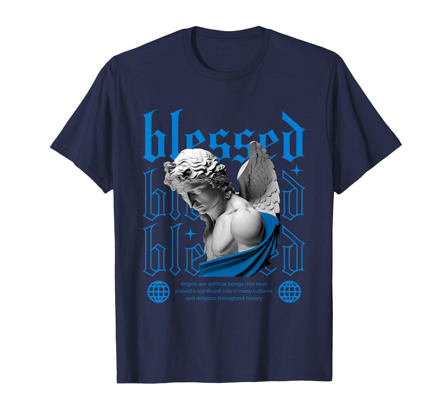 Blessed Military Blue 4s Matching Tee For Men Women T-Shirt