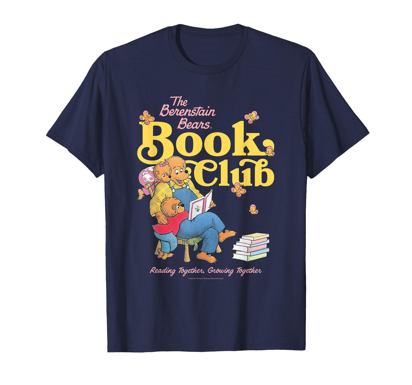 The Berenstain Bears Book Club Reading Together Vintage T-Shirt
