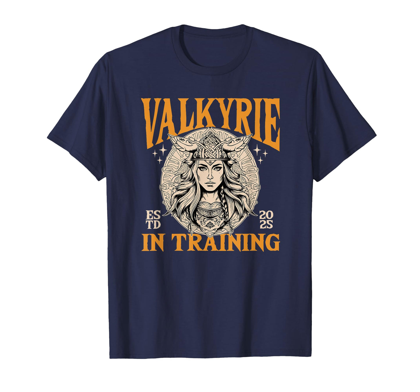 Valkyrie In Training Norse Viking Warrior Design T-Shirt