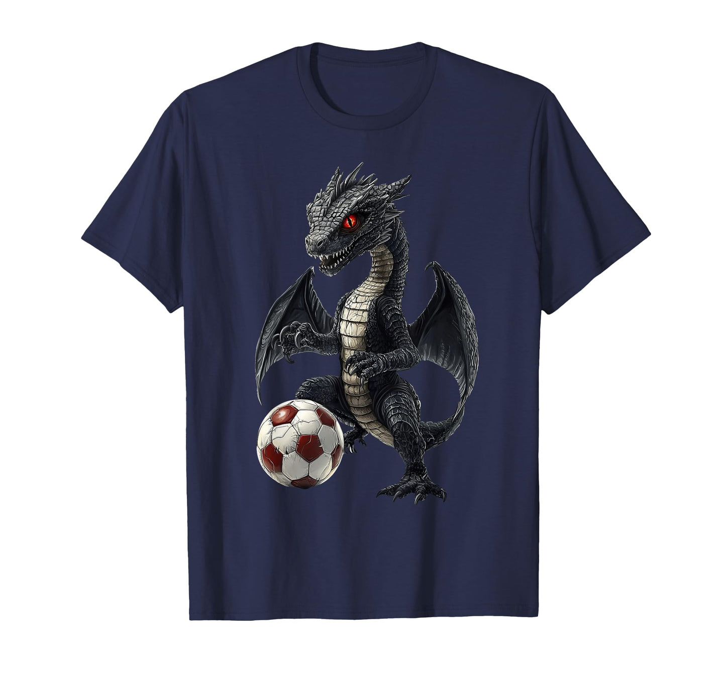 Dragon Playing Soccer T-Shirt