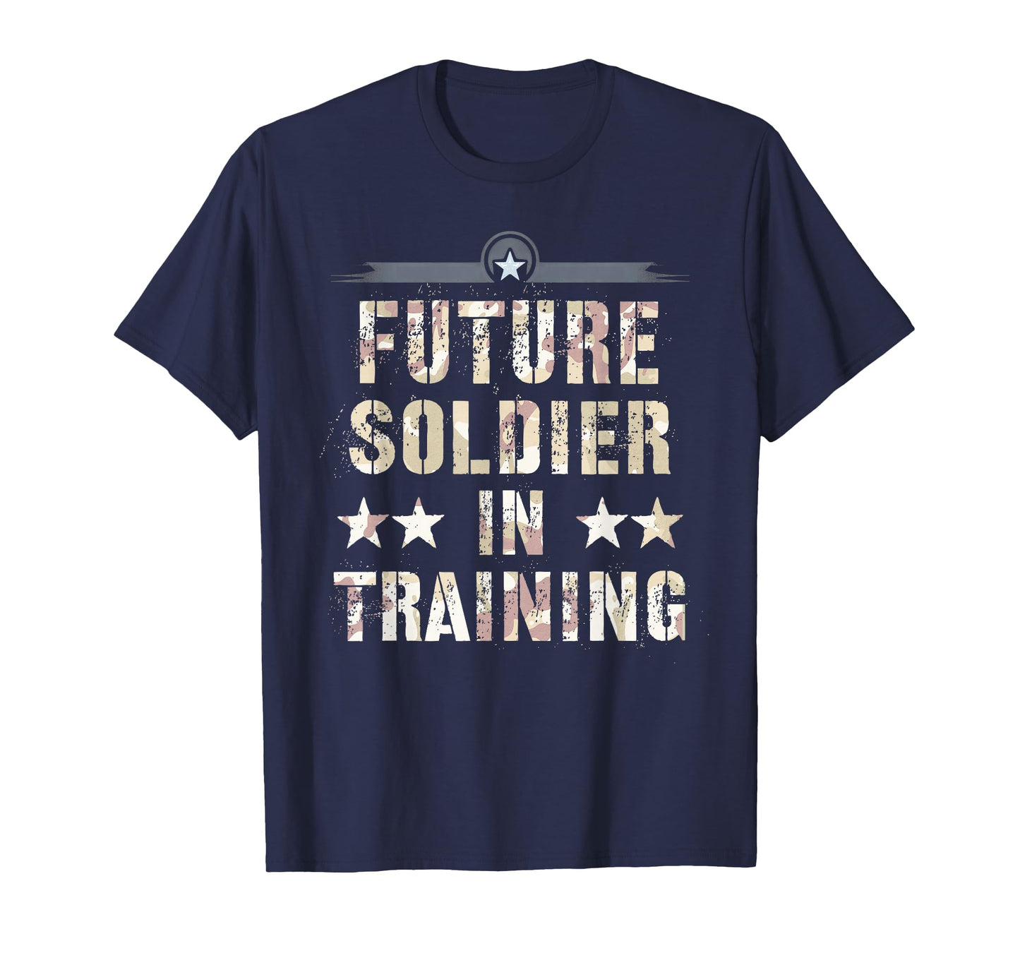 Boys FUTURE SOLDIER IN TRAINING Our Troop Old Vet Military T-Shirt