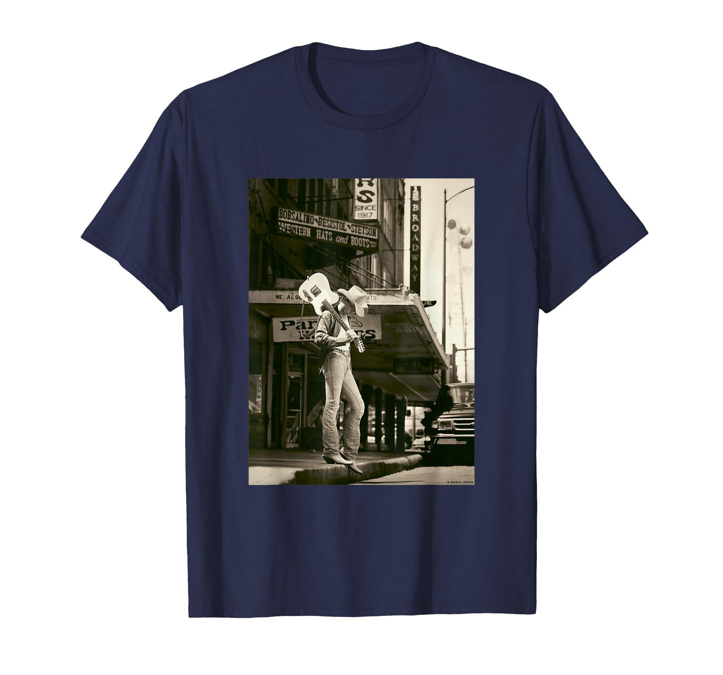 Dwight Yoakam US Country Singer by Michael Grecco T-Shirt