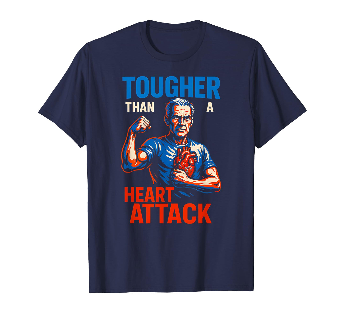 Patient Tougher Than a Heart Attack Men's Surgery Recover T-Shirt