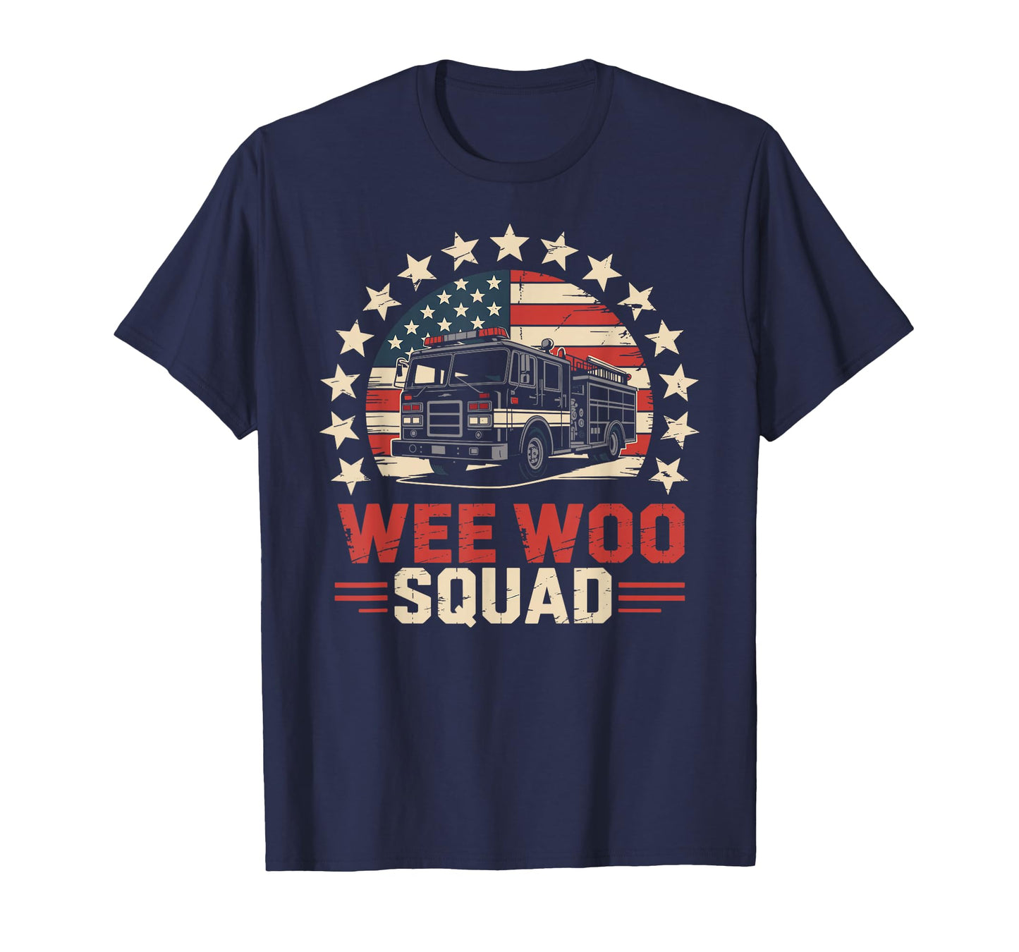 Firefighter Wee Woo Squad T-Shirt