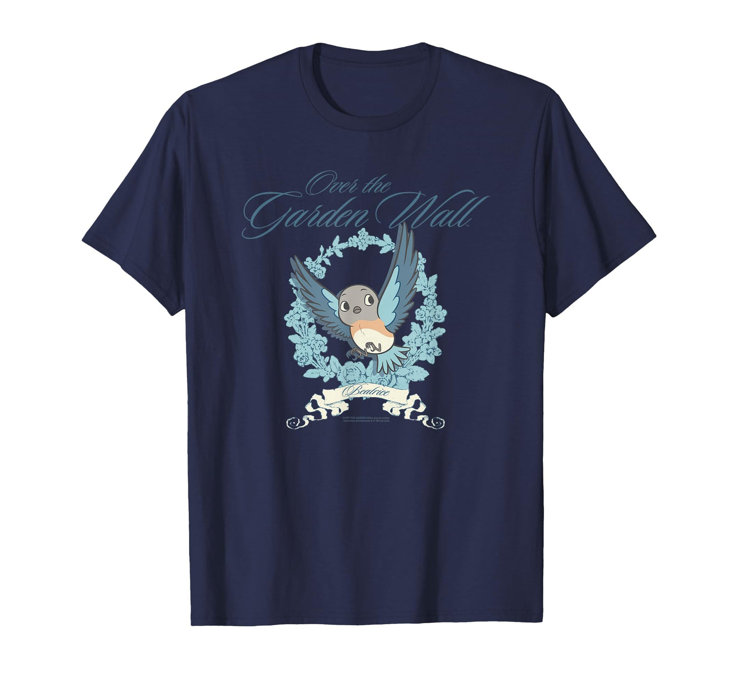 Over The Garden Wall Beatrice The Bluebird Cute Cartoon T-Shirt