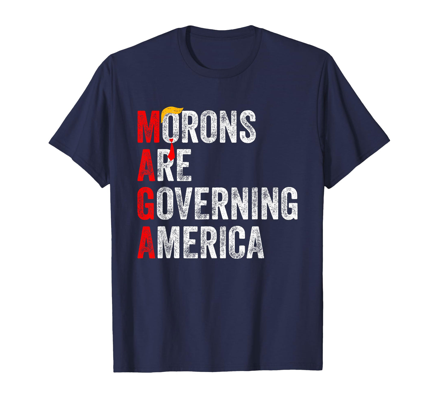 Morons Are Governing America Funny Trump 2024 T-Shirt