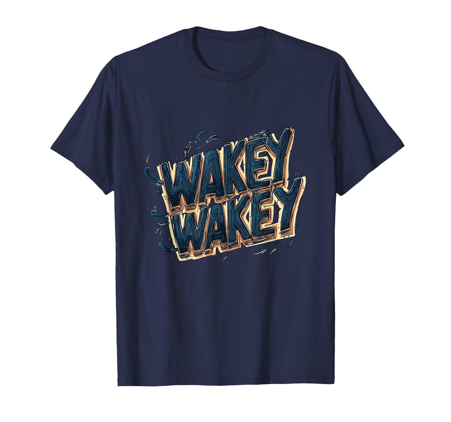 Funny Wakey Wakey Emblem Costume T-Shirt
