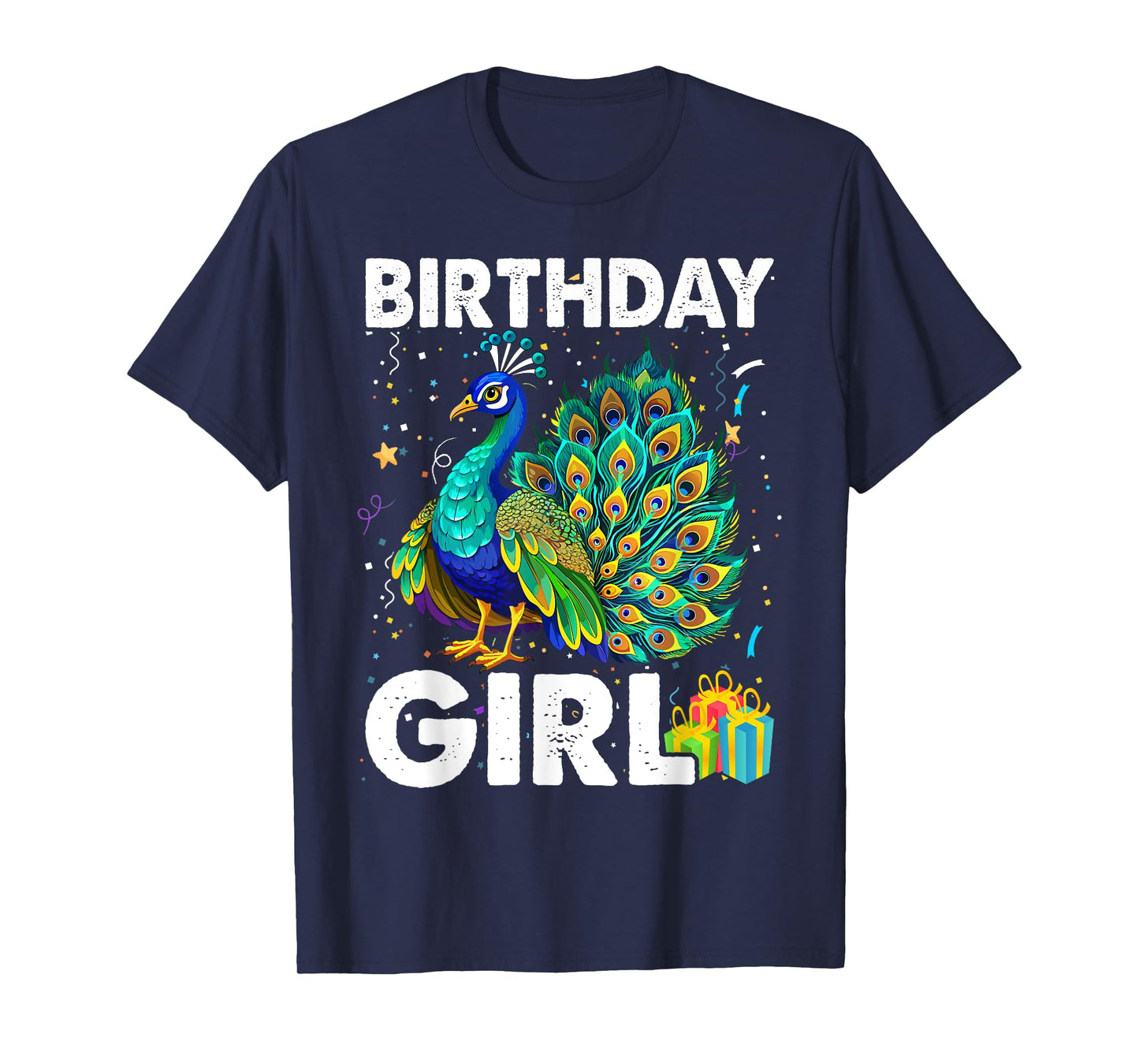 Birthday Girl PEACOCK for Birthday T-Shirt