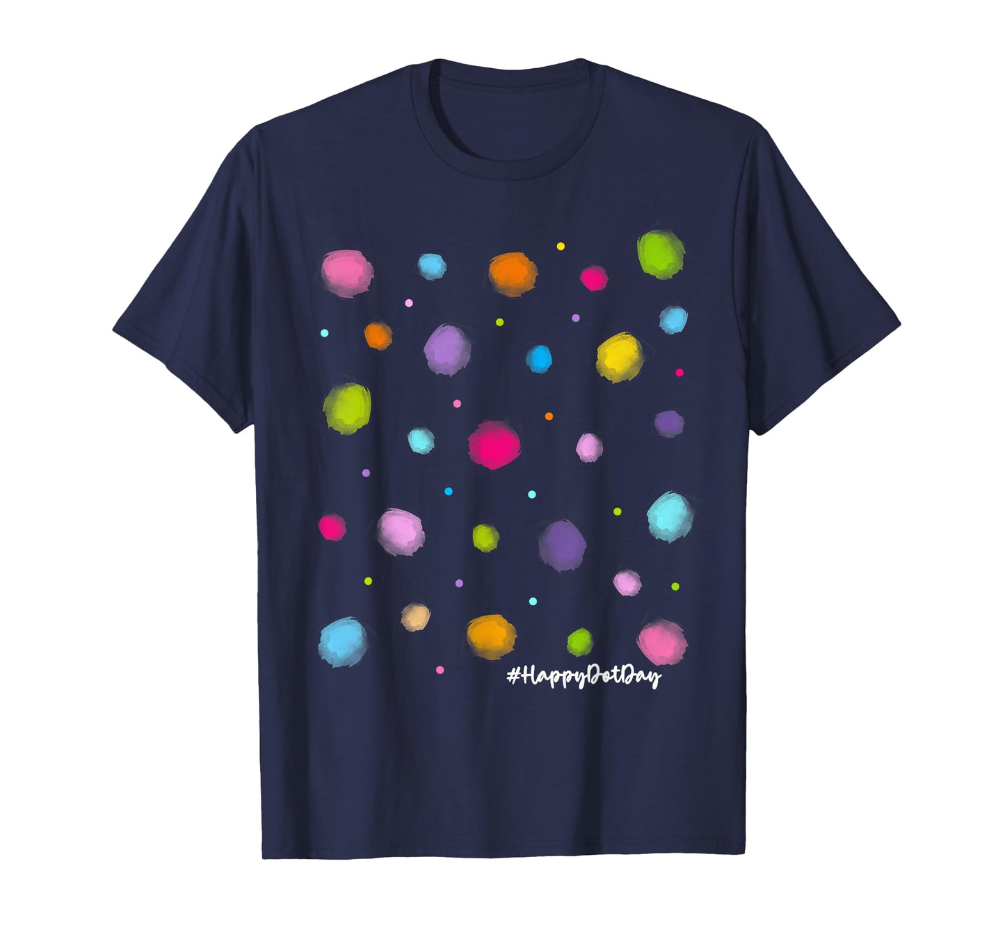 Happy Dot Day 2025 Kids Girls Boys Colorful Polka Dot Day T-Shirt