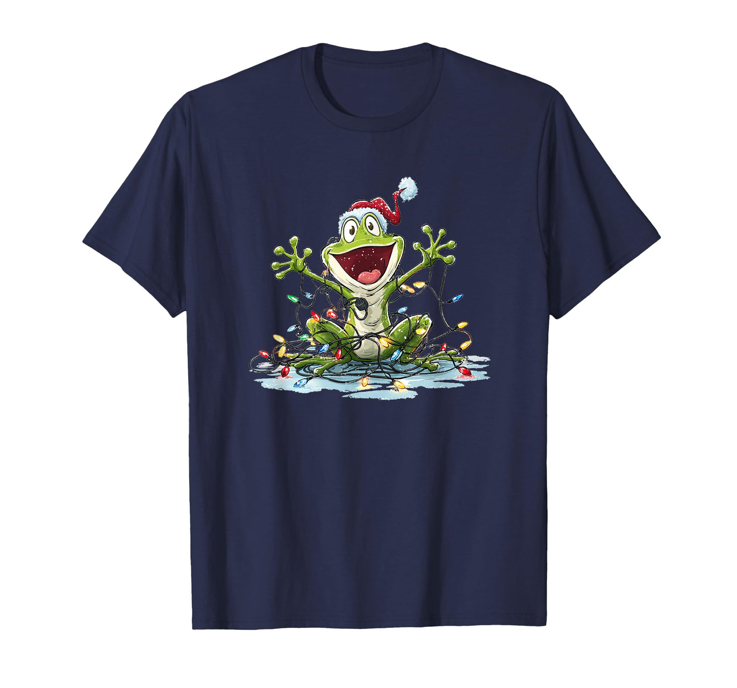 Funny Christmas Frog Costume for Boys and Girls T-Shirt
