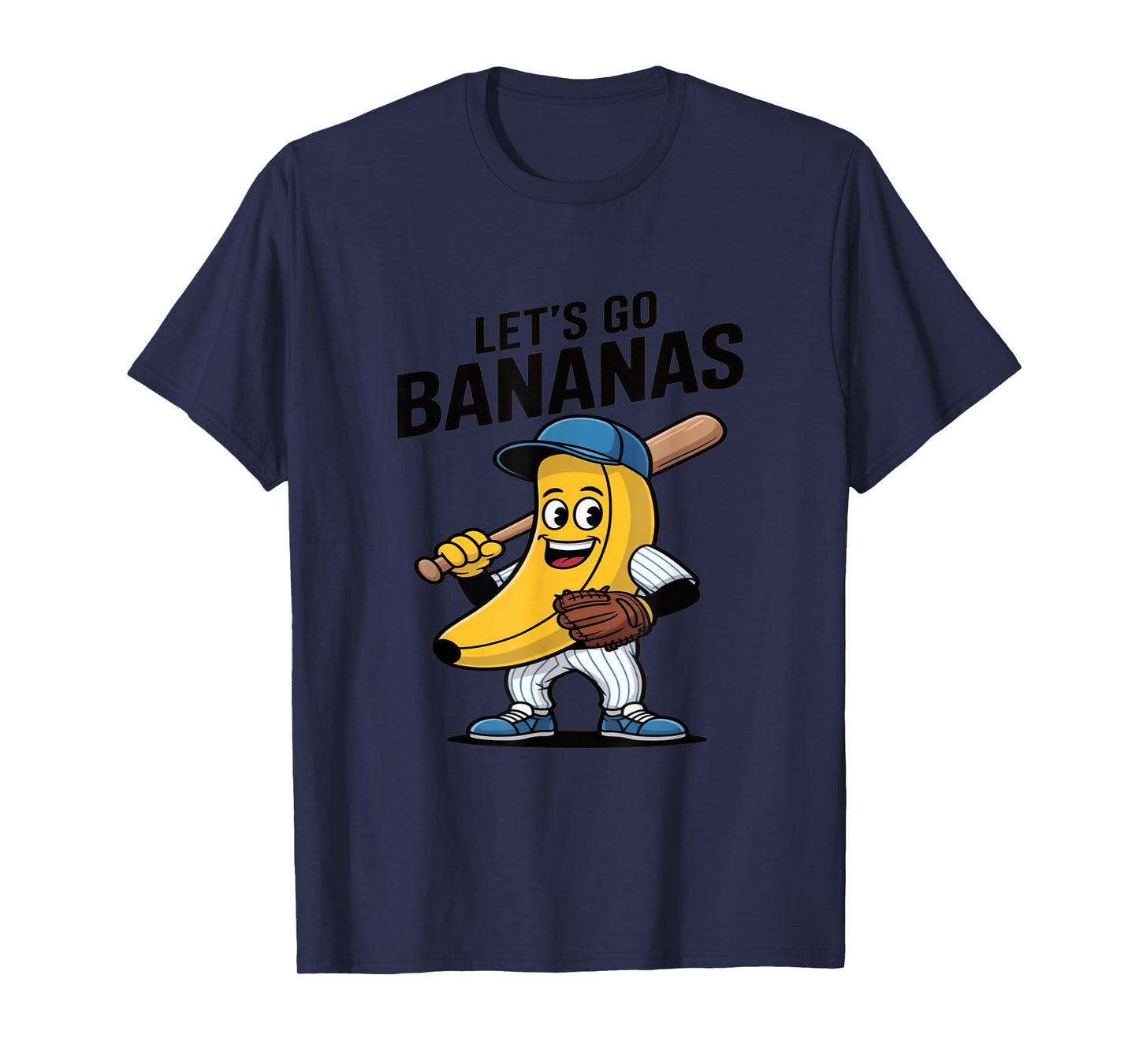 Let's Go Bananas, Funny Banana Gift T-Shirt