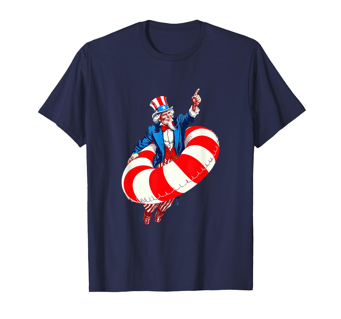 Cool American Pool Ring Costume with Uncle T-Shirt