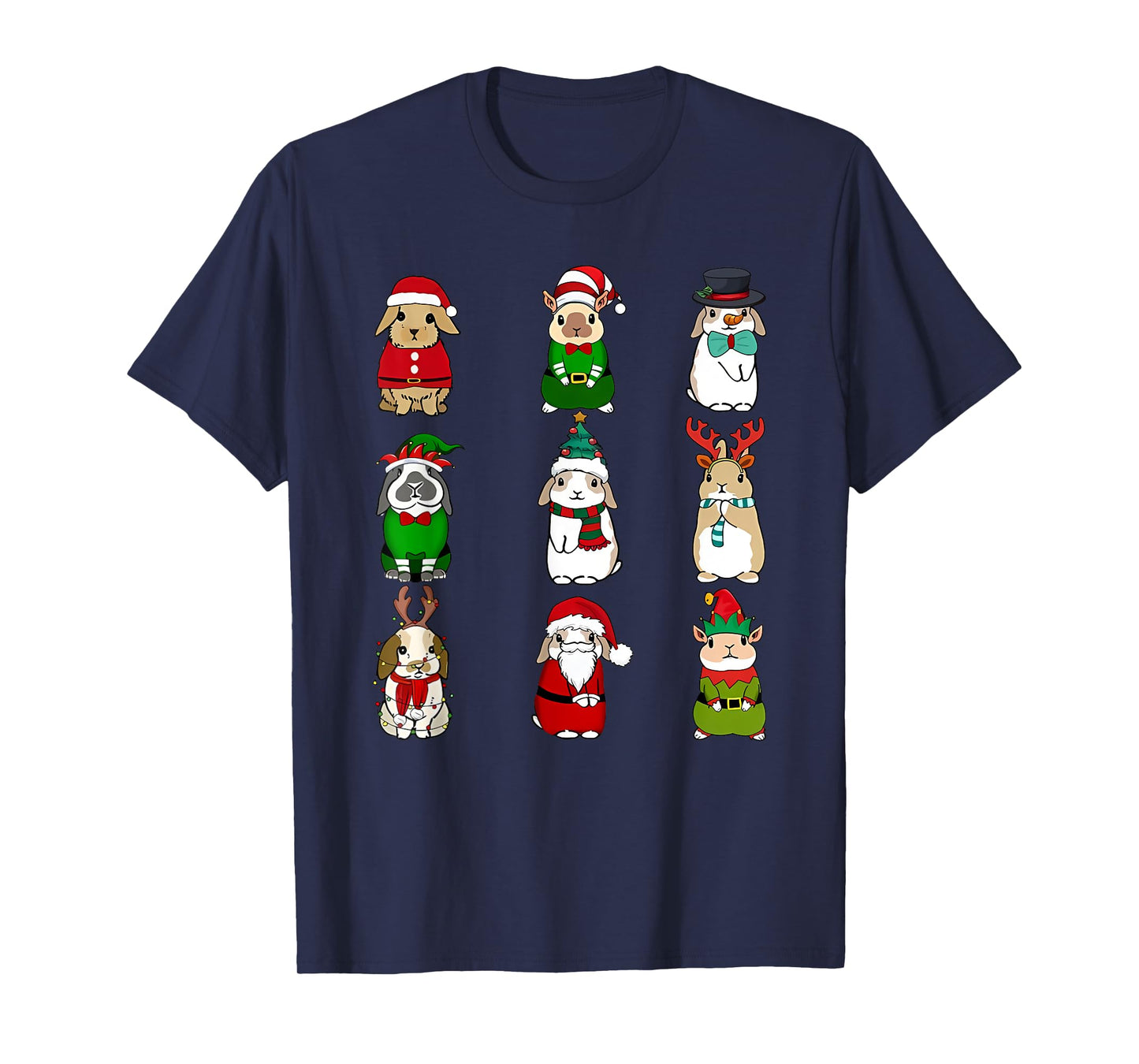cute bunny christmas T-Shirt