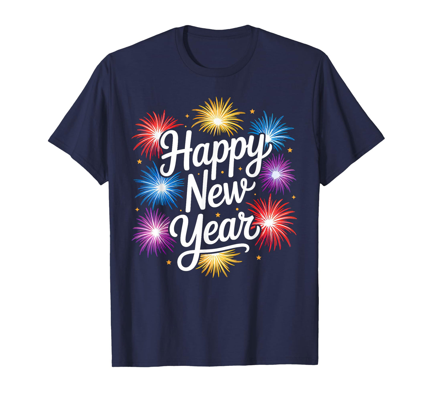 Happy New Year Party Family Matching New Years Eve Fireworks T-Shirt