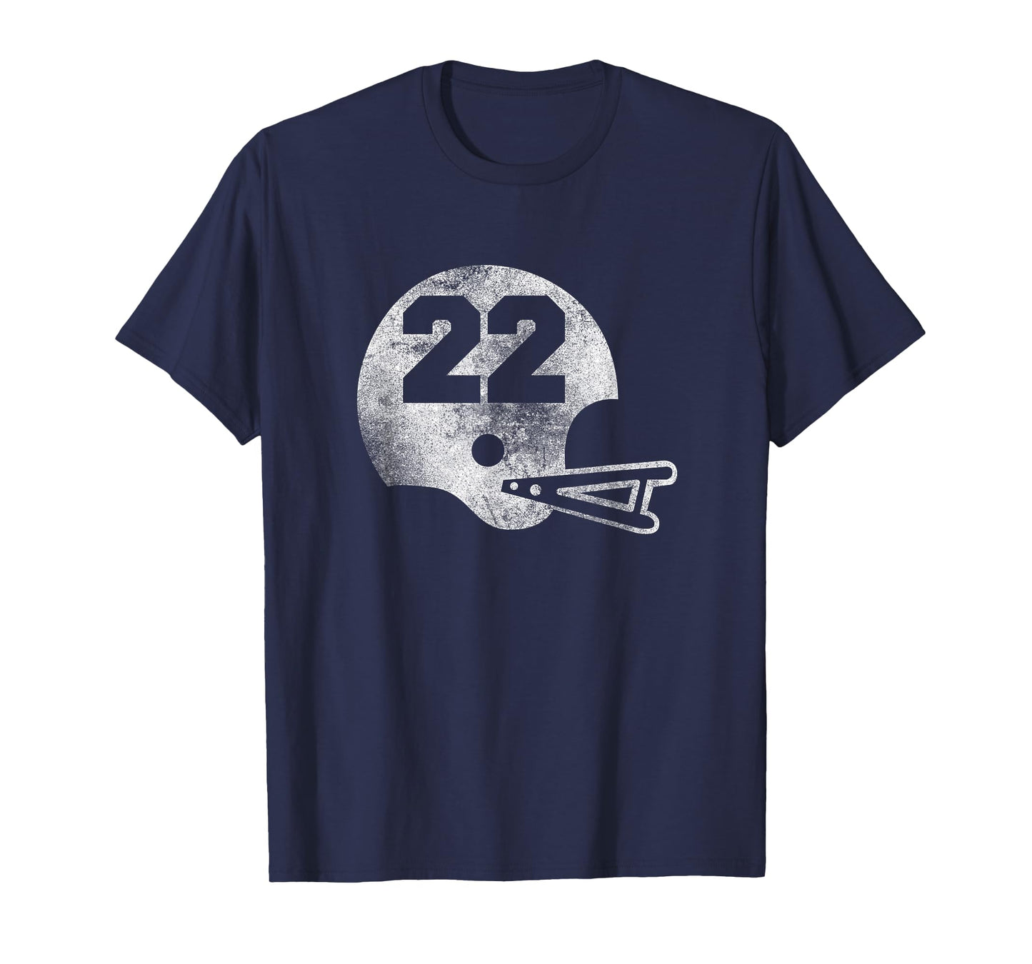 Vintage Football Jersey Number 22 T-Shirt Player Number T-Shirt