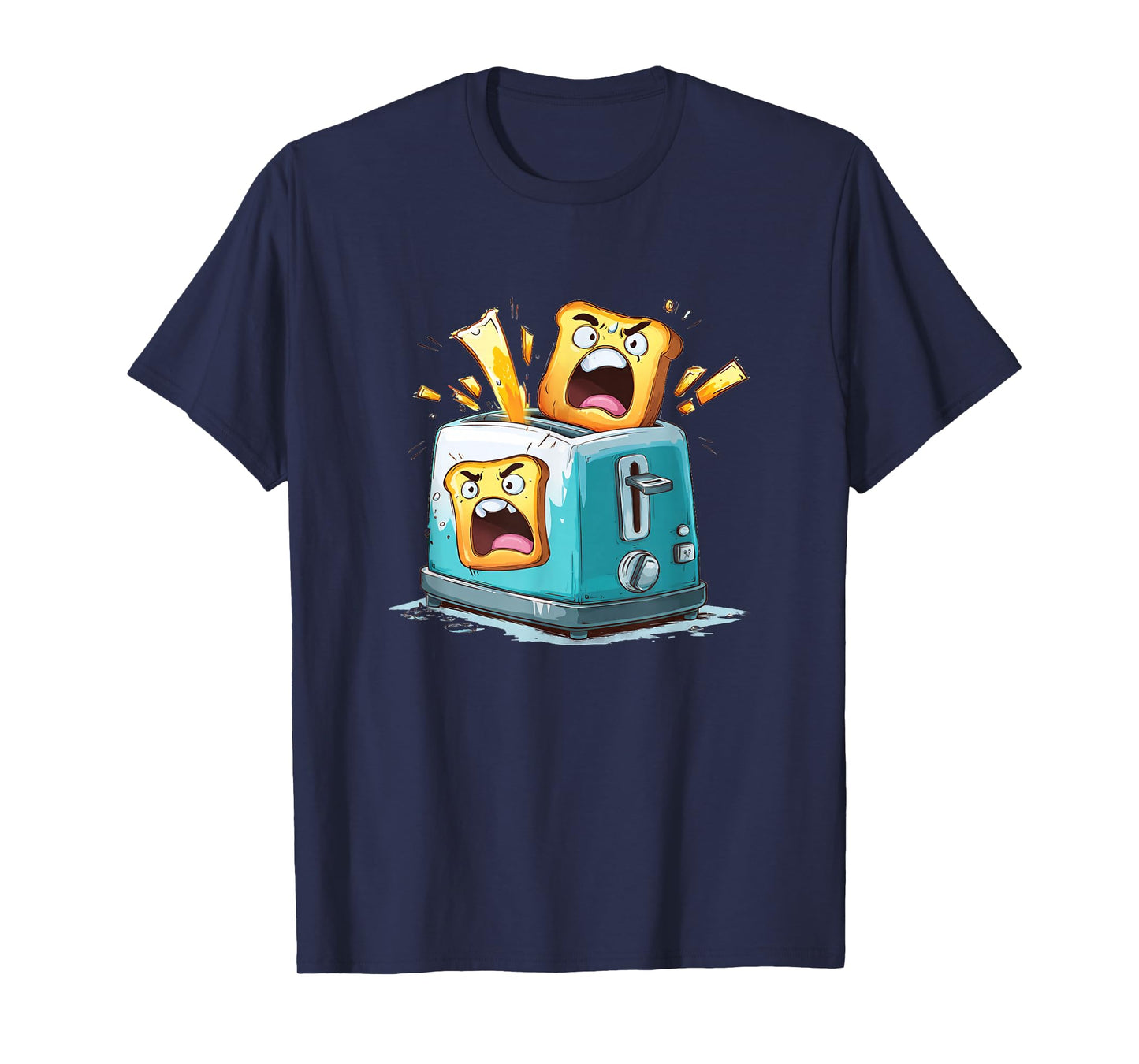 Pretty Toasts with Awesome Toaster T-Shirt