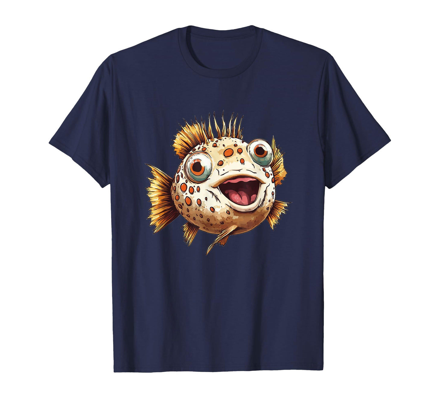 Laughing Puffer Fish T-Shirt