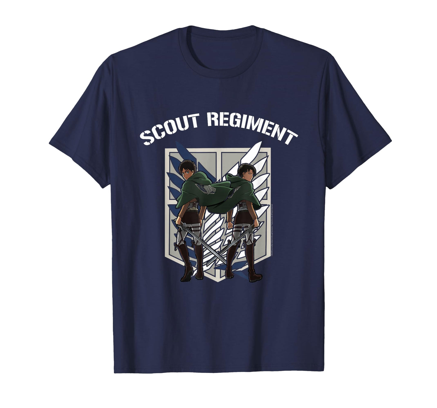 Attack on Titan Survey Corps Scout Regiment Anime T-Shirt