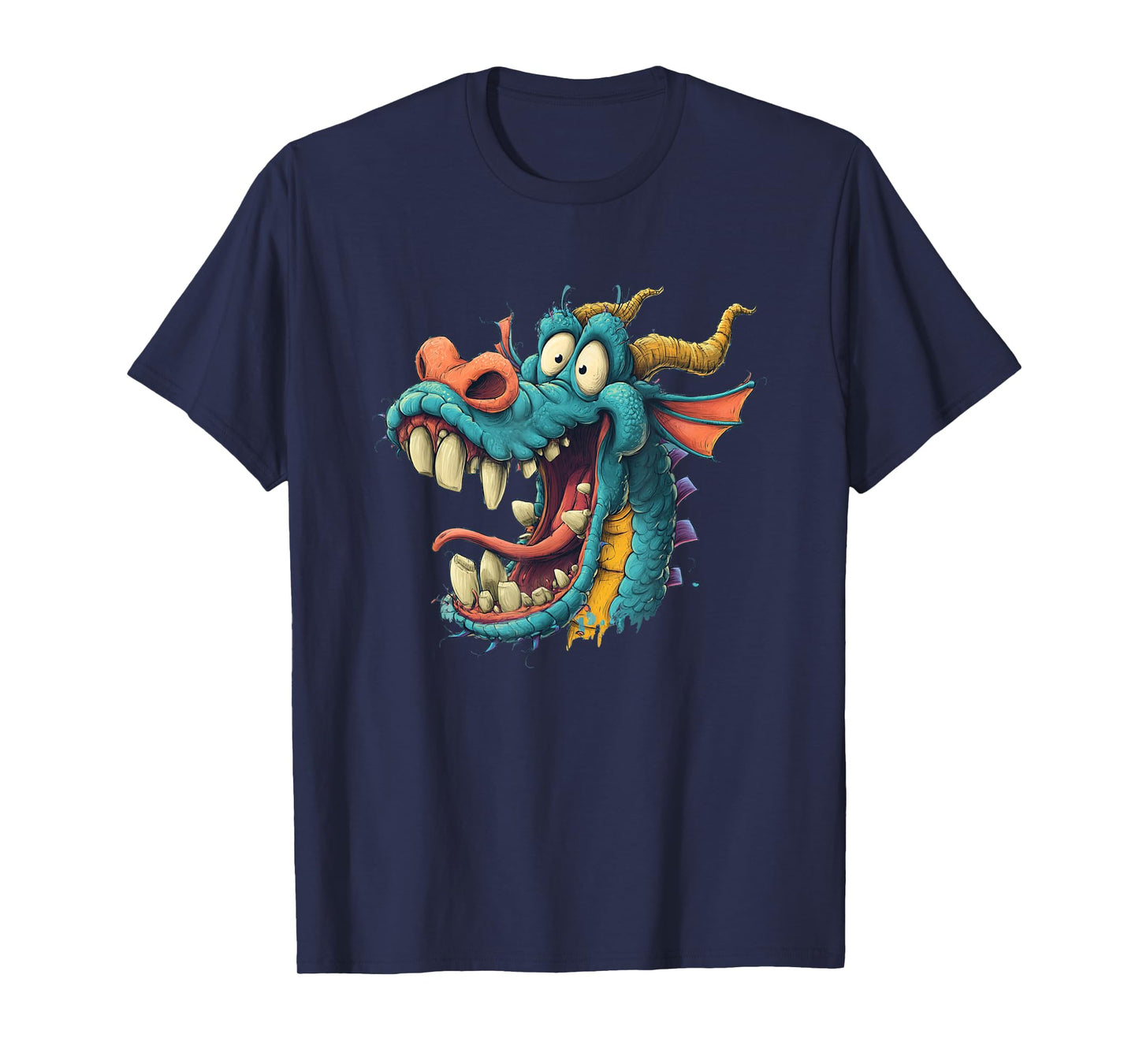 Awesome Dragon Face Costume for Boys and Girls T-Shirt