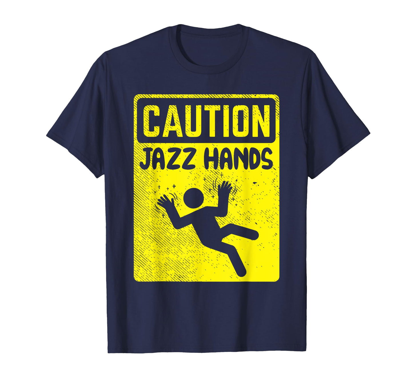 Funny Caution Jazz Hands Jazz Dance T-Shirt