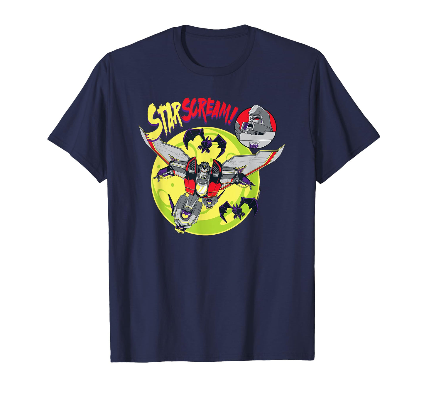 Transformers Evergreen Halloween StarScream! Robot Bats T-Shirt
