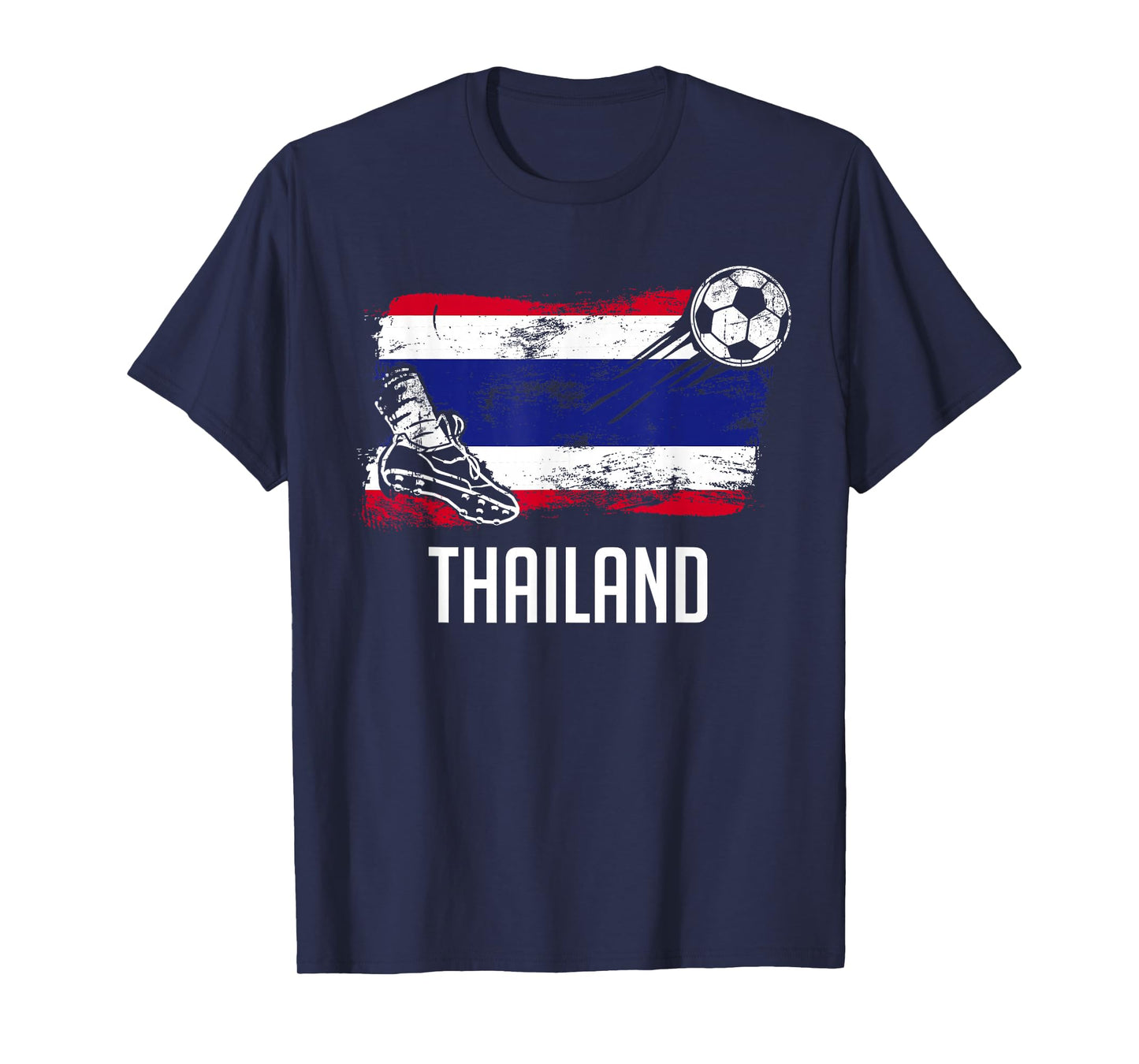 Thailand Flag Jersey Thai Soccer Team Thai T-Shirt
