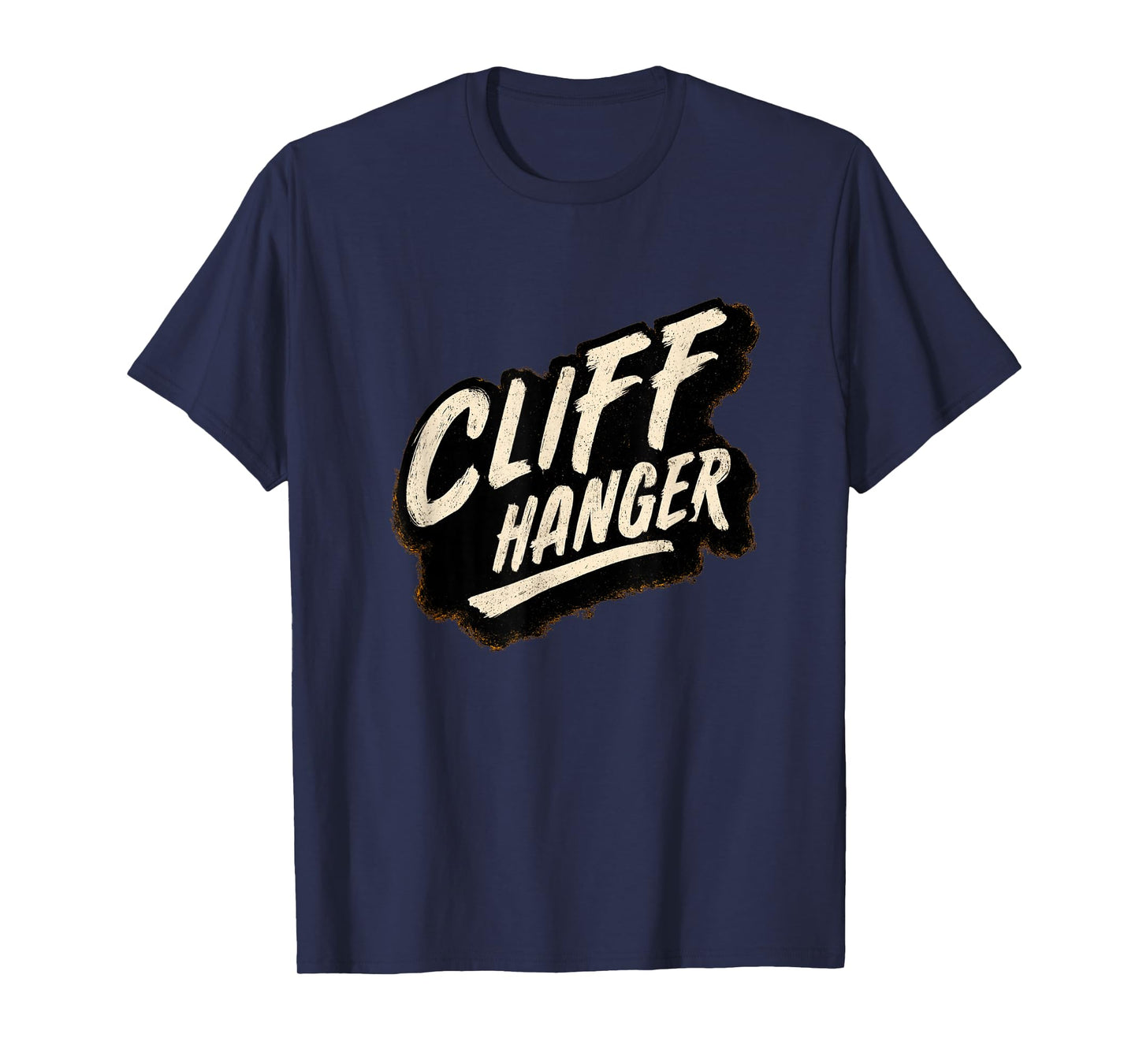 Nice Cliff Hanger Emblem T-Shirt