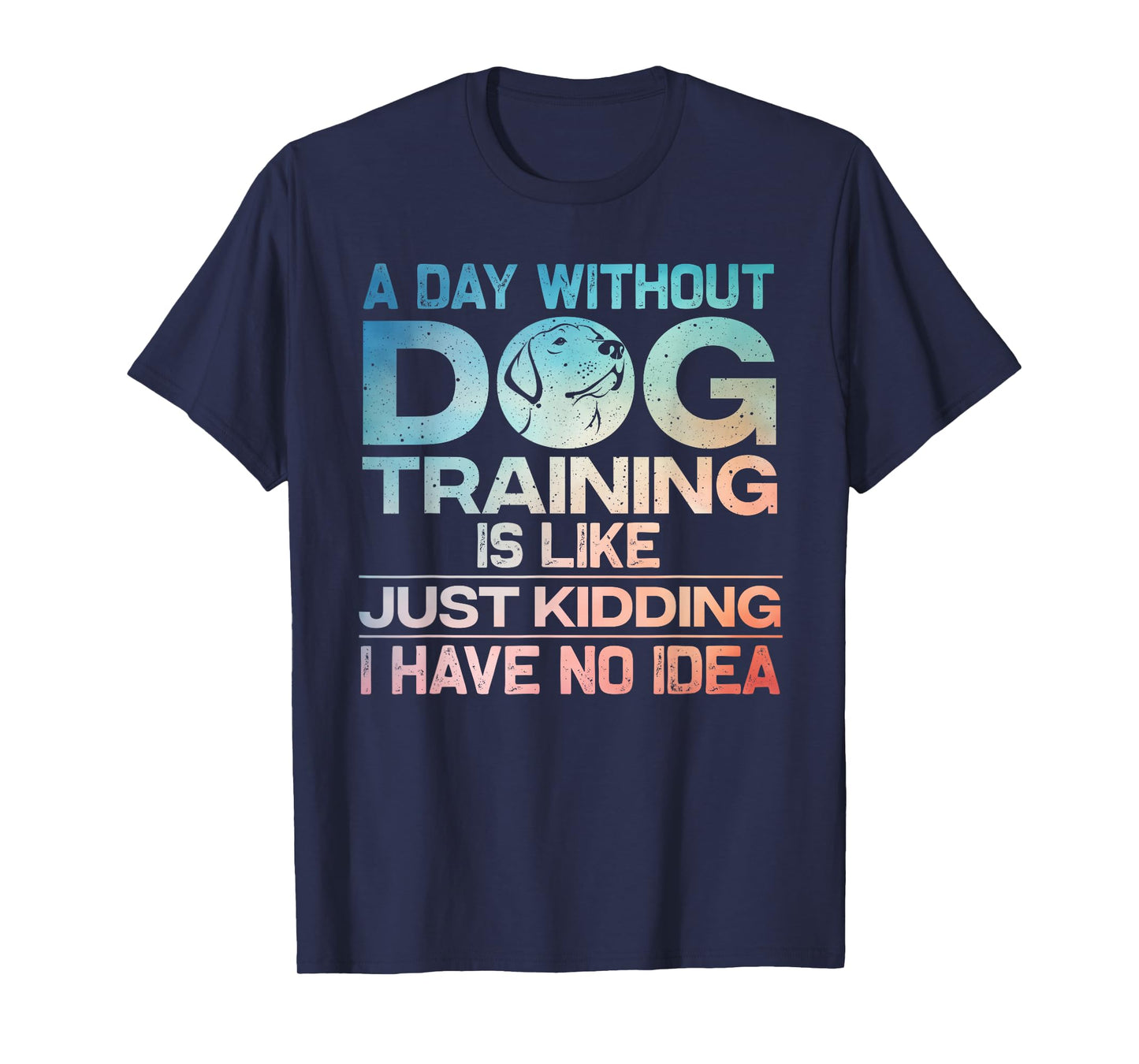 Funny Dog Trainer Art For Men Women Agility Dog Training T-Shirt