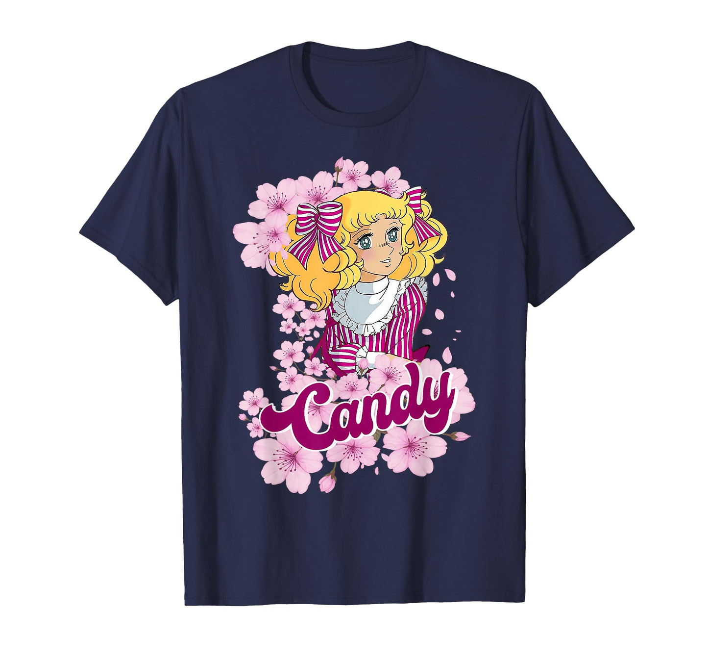Sakura Candy Cartoon Japanese 80s Retro Vintage Anime Manga T-Shirt