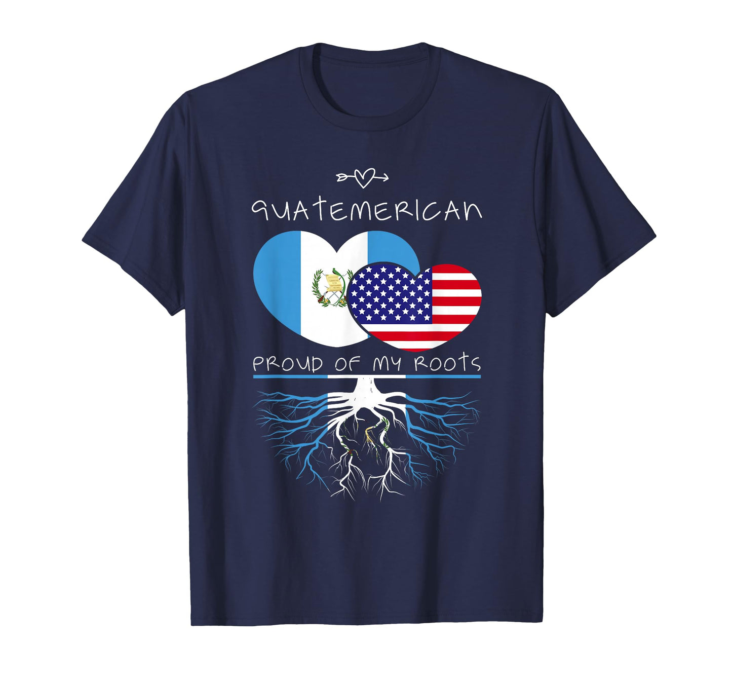 Guatemala USA Proud Of Both Countries Guatemerican T-Shirt