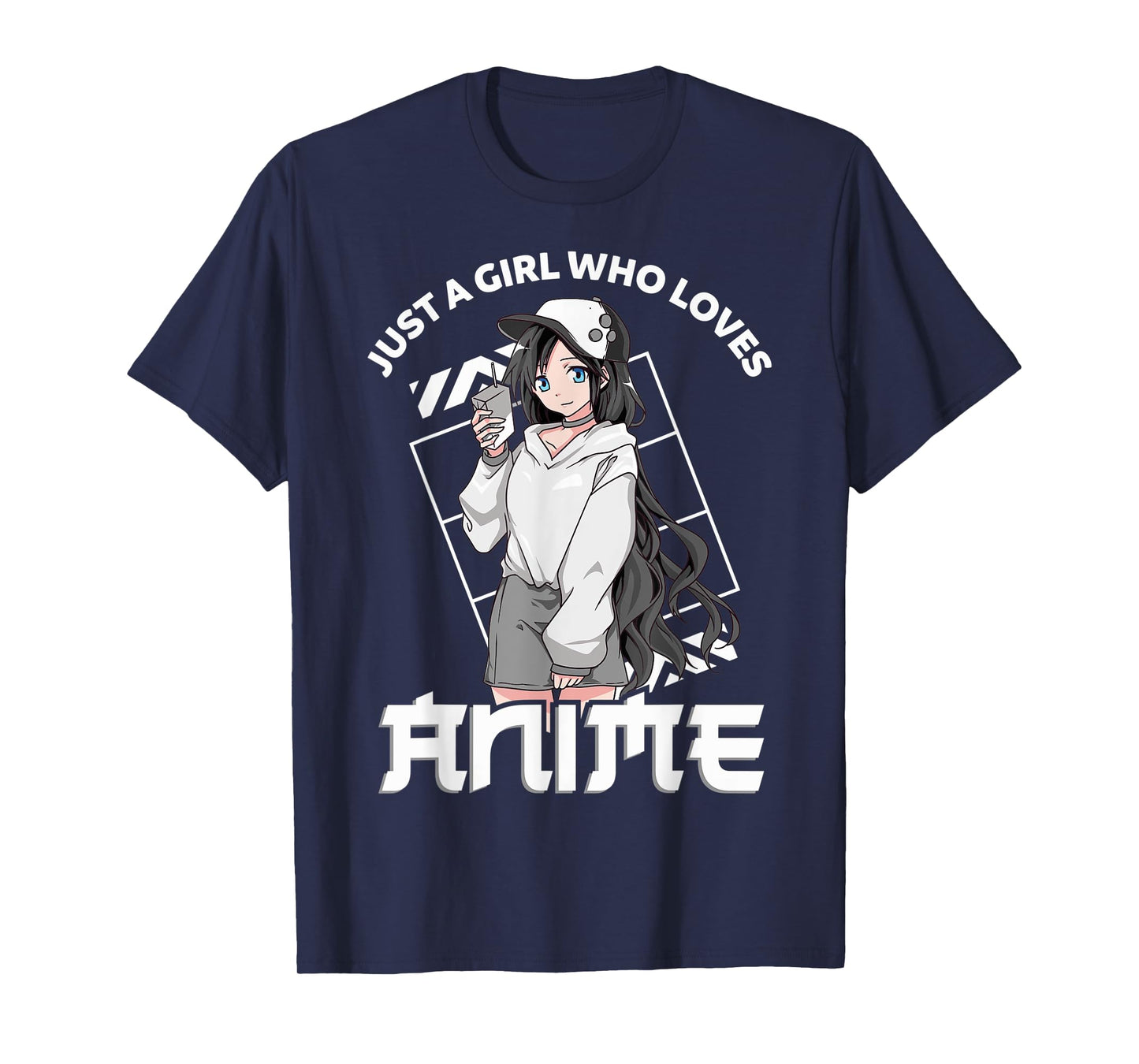 Anime Girl Just A Girl Who Loves Anime Girls Women T-Shirt