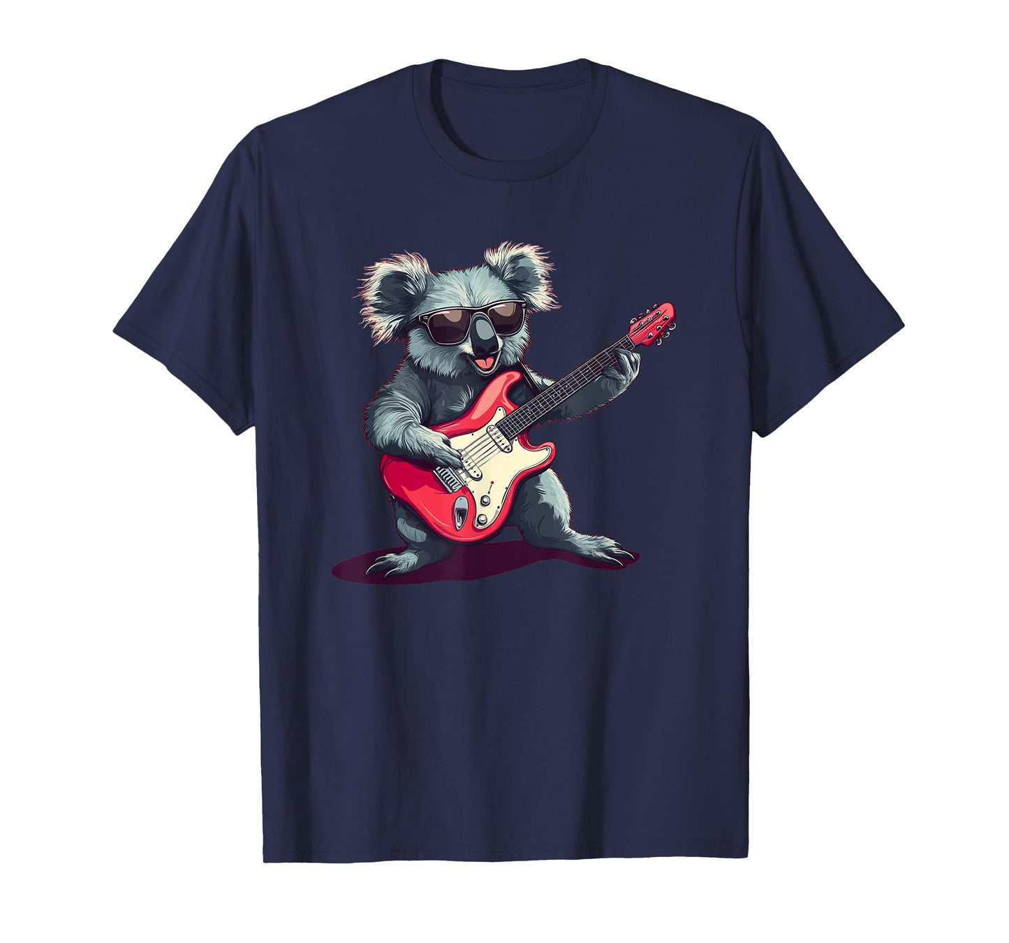 Jamming Koala for a Pretty Cool Music Touch T-Shirt