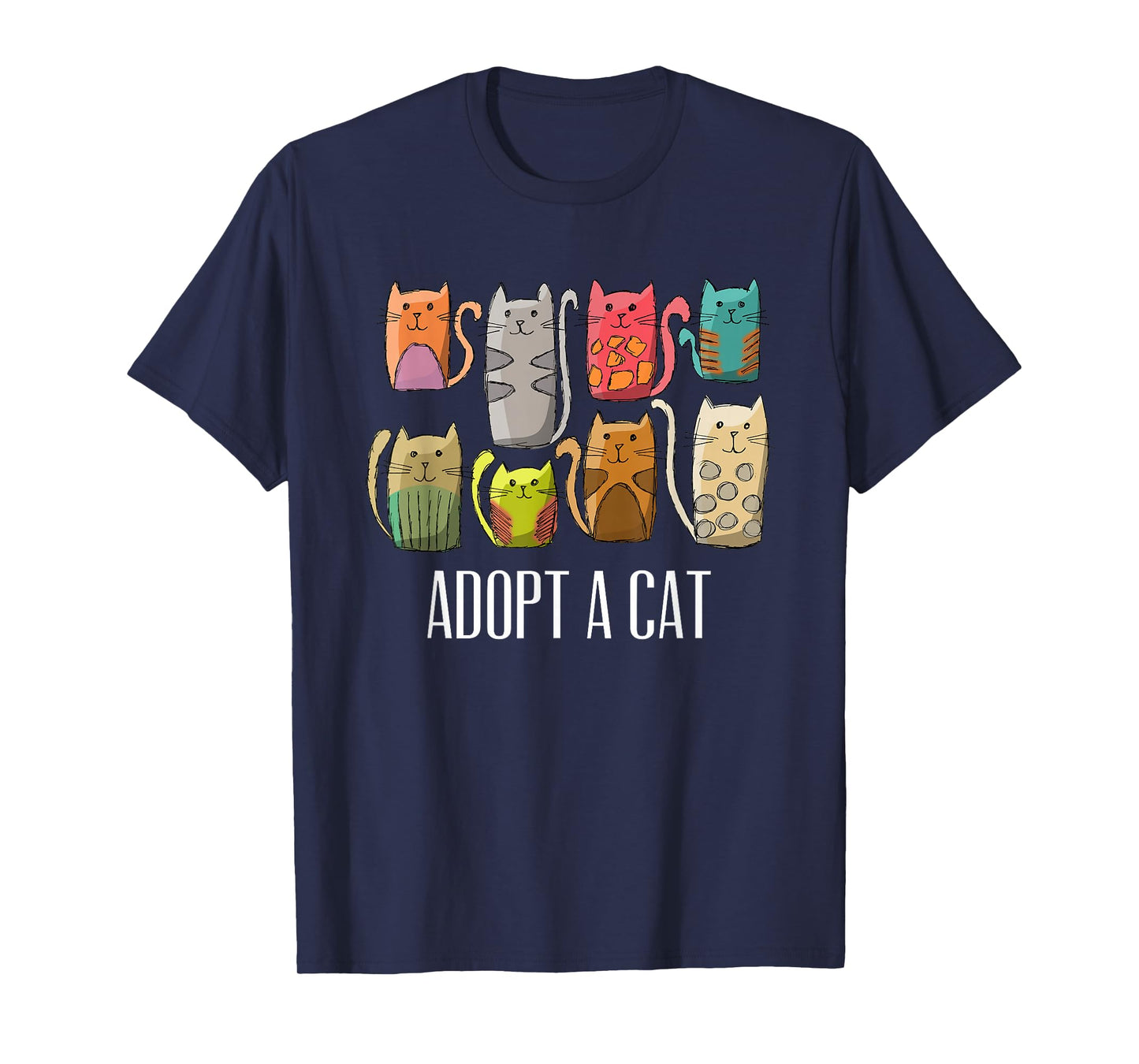 Adopt a Cat Shirt Cat Rescue Cat Adoption T-Shirt