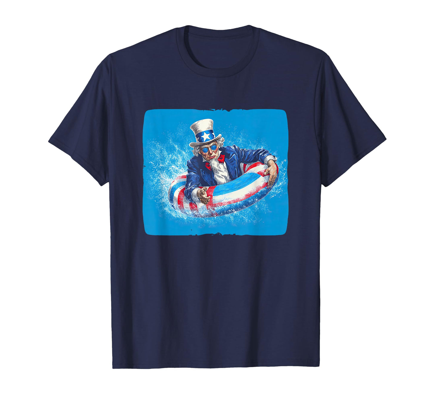 Vacation Season for Pool Ring and Water Fun Lovers T-Shirt