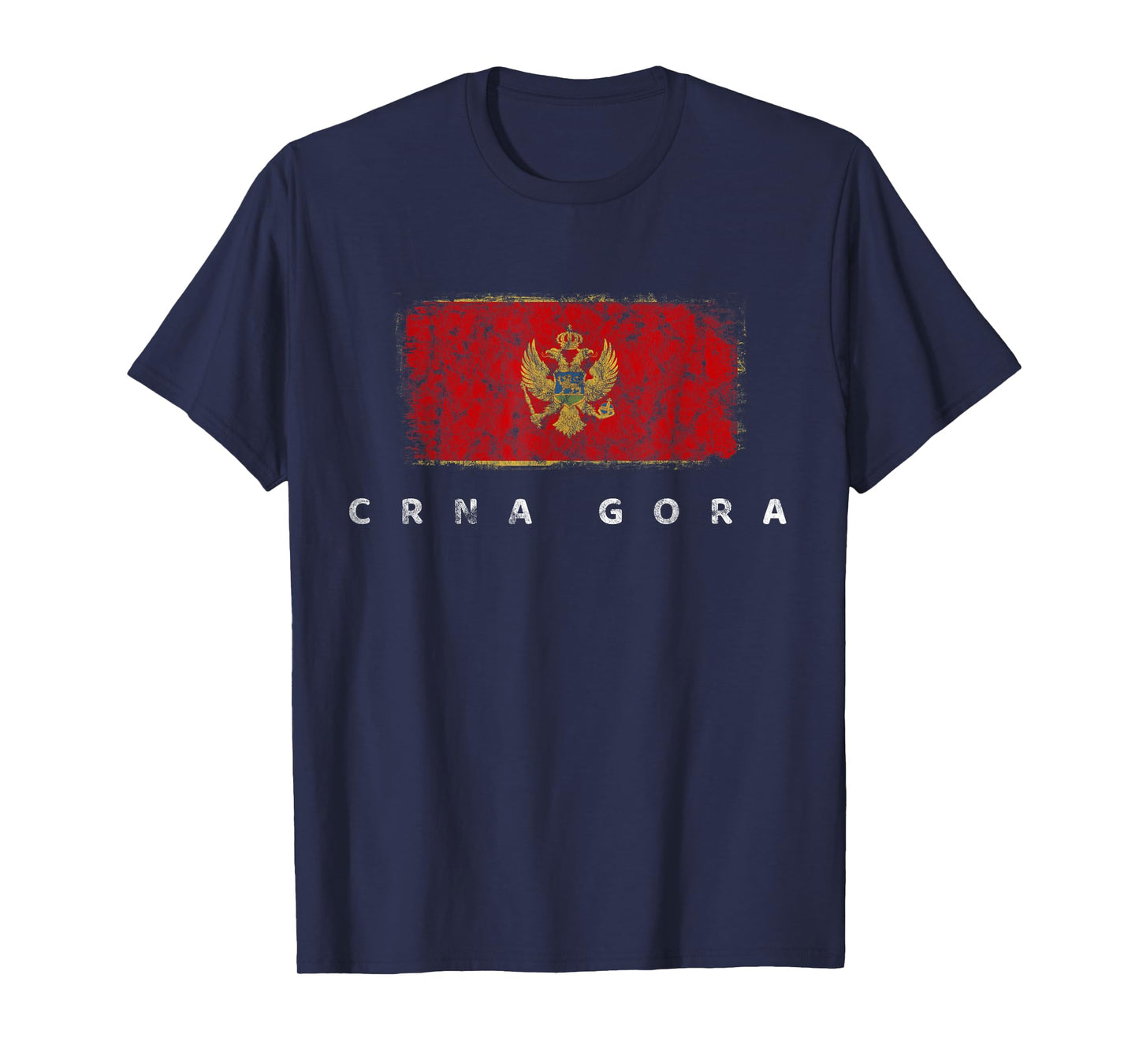 Crna Gora Montenegro Flag Montenegrin Pride Balkans Europe T-Shirt