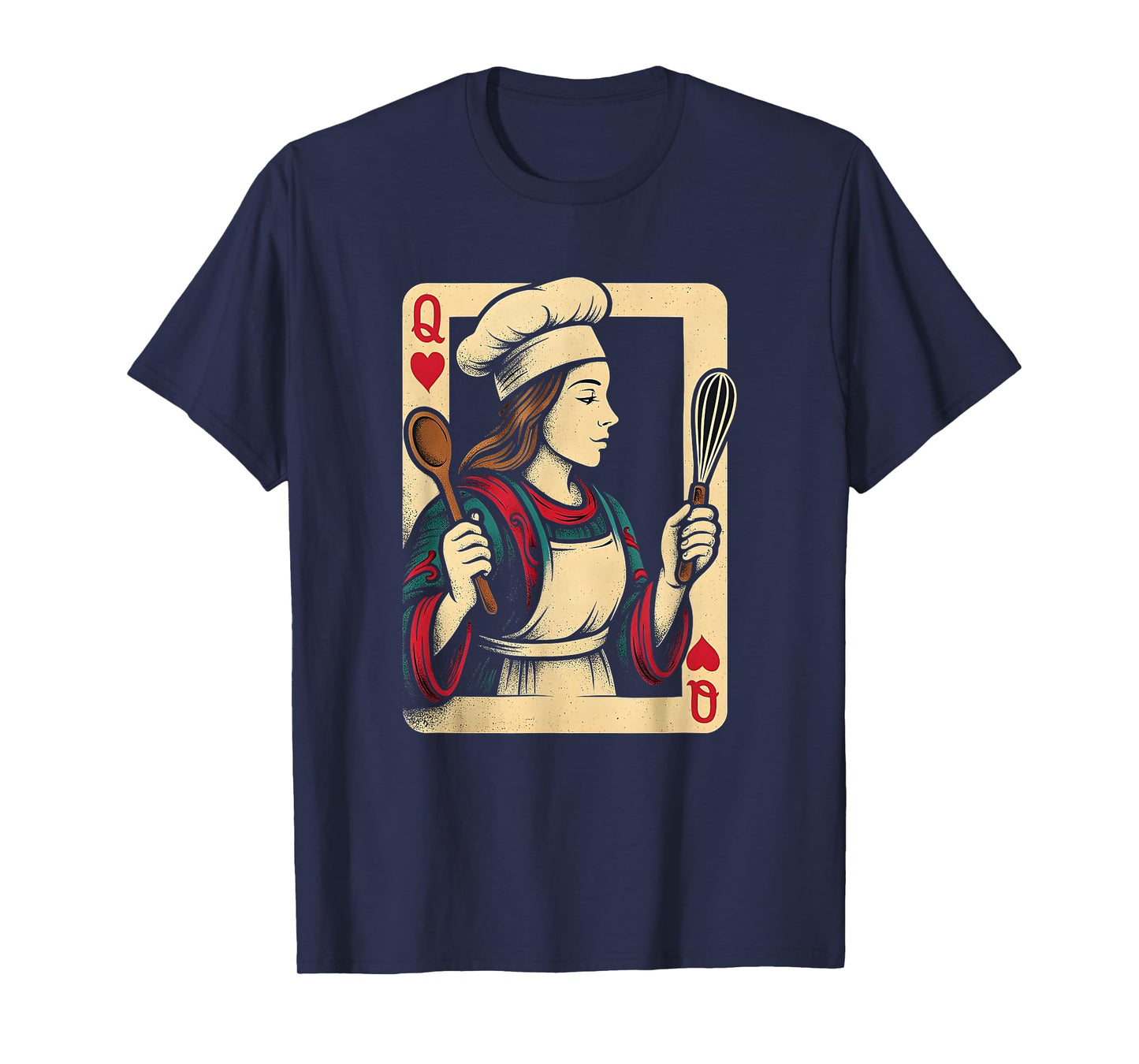 Queen of Hearts Baker Cooking Chef Sweet Kitchen T-Shirt